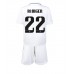 Billige Real Madrid Antonio Rudiger #22 Hjemmetrøye Barn 2022-23 Kortermet (+ korte bukser)